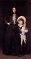 エドワード・L・デイビス夫人と息子リヴィングストンの肖像画 ジョン・シンガー・サージェント